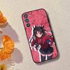 Game F-Fate Tohsaka Rin Saber Phone Case Black Silicone Soft For Samsung Galaxy A73,A72,A71,A70,A53,A52,A51