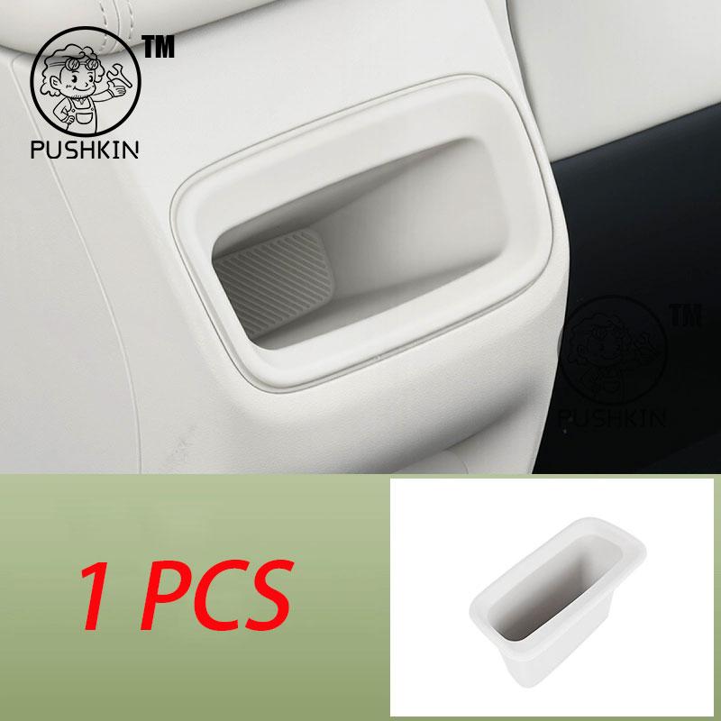 For Geely EX2 Proton eMas 5 Geely Geome Car Armrest rear row Silicone storage box Rear Organizer Pad Car Interior Accessories
