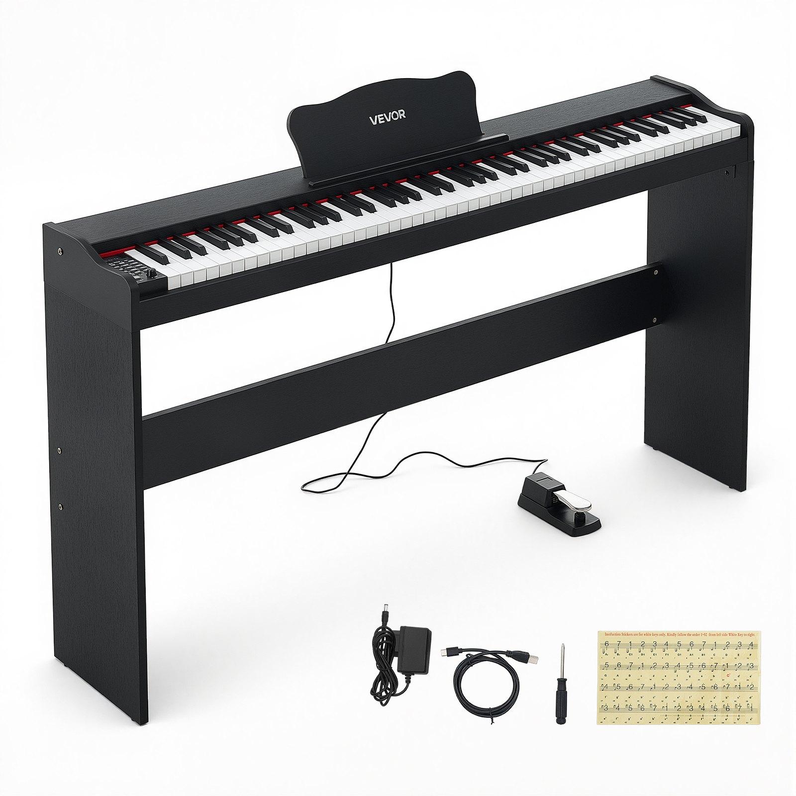 VEVOR Digital Piano 88 Keys Semi