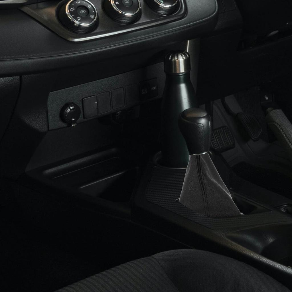DECORNIJIA Gear Shift Boots Interior Shift Knob Cover Durable Dustproof Cover for Manual Car Sealing Anti-Wear Long Lasting Protection Design
