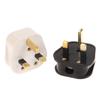 Uk Standards British Mains Square Pin Plug 3 Pin 13A Plugs Grounded 230V 3Pin Fused Adaptor Power Cable Connector Wire Converter