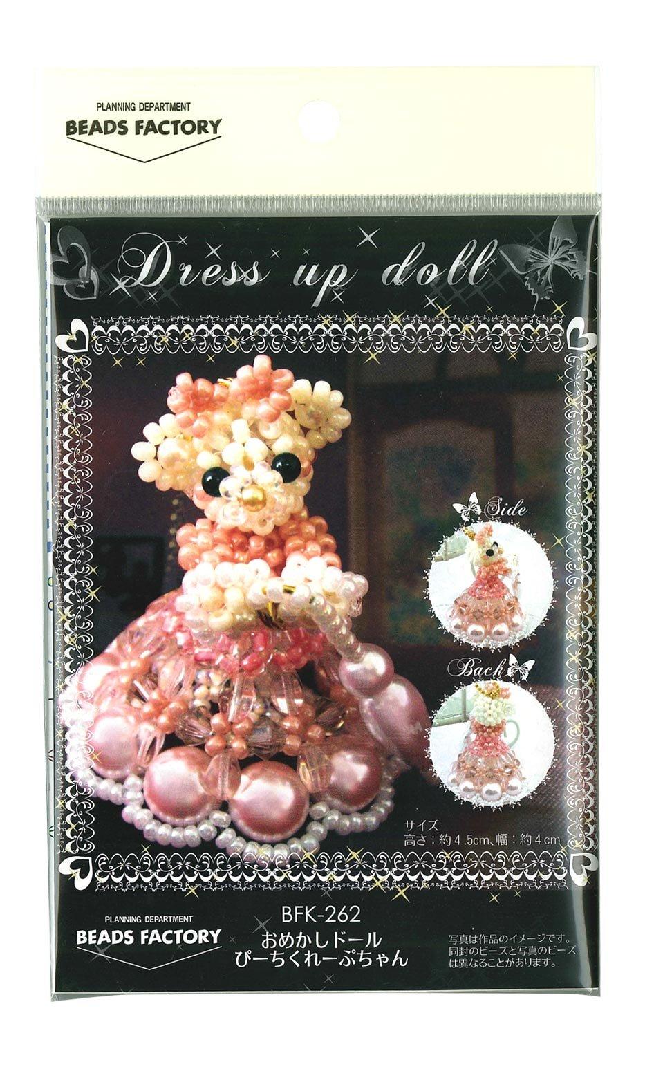 

Набор бисера MIYUKI «Кукла в наряде Пич Клив-тян» BFK-262