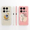 For infinix Note 40 Pro Plus 40X Case Couple Panda Phone Housing For Note40 Note 40X Full Protection Liquid Silicone Back Cover