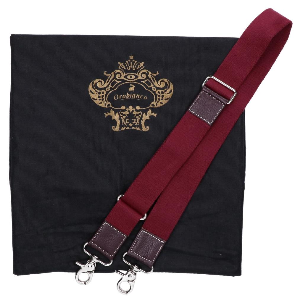 Orobianco Vesa Pelle Leather 2WAY Boston Bag Bordeaux seriesUsed