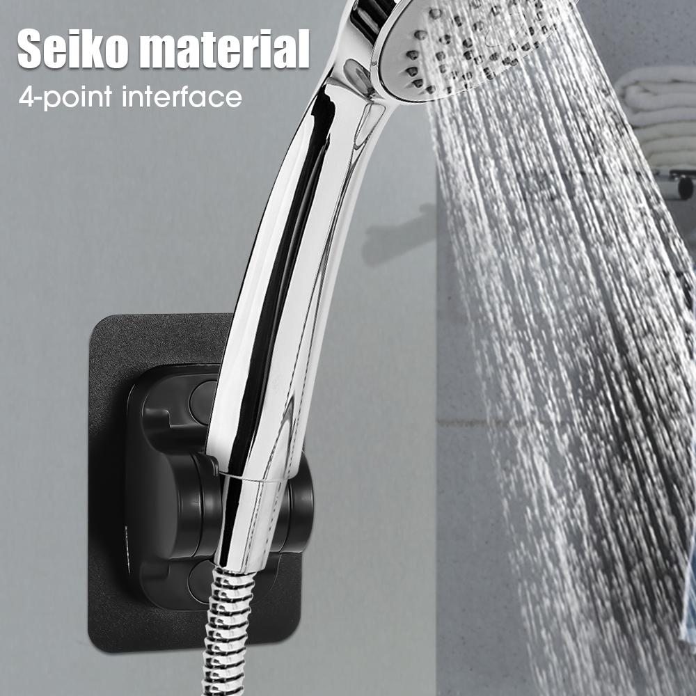1PCS No-punch Shower Bracket Adjustable