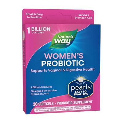 Womens Pearls Probiotics 1 Billion, 30 Softgels