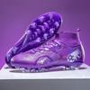 High-top football shoes adult broken nails spikes outdoor grass game training football shoes