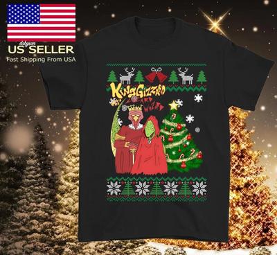 King Gizzard and the Lizard Wizard Band Ugly Christmas Unisex S-5XL Shirt MD375 Unisex T-Shirt
