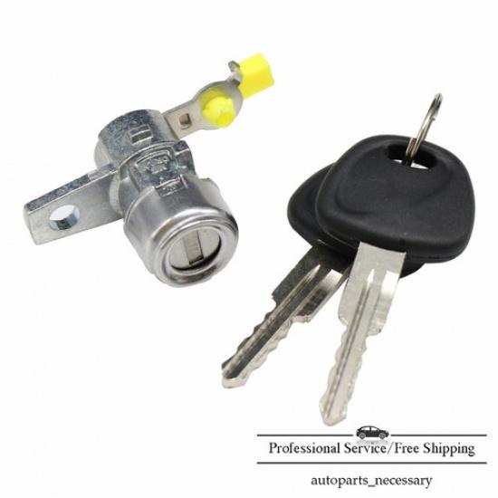 Front Door Lock Cylinder W/2 Keys Driver Side LH For Hyundai Accent 2006-2011