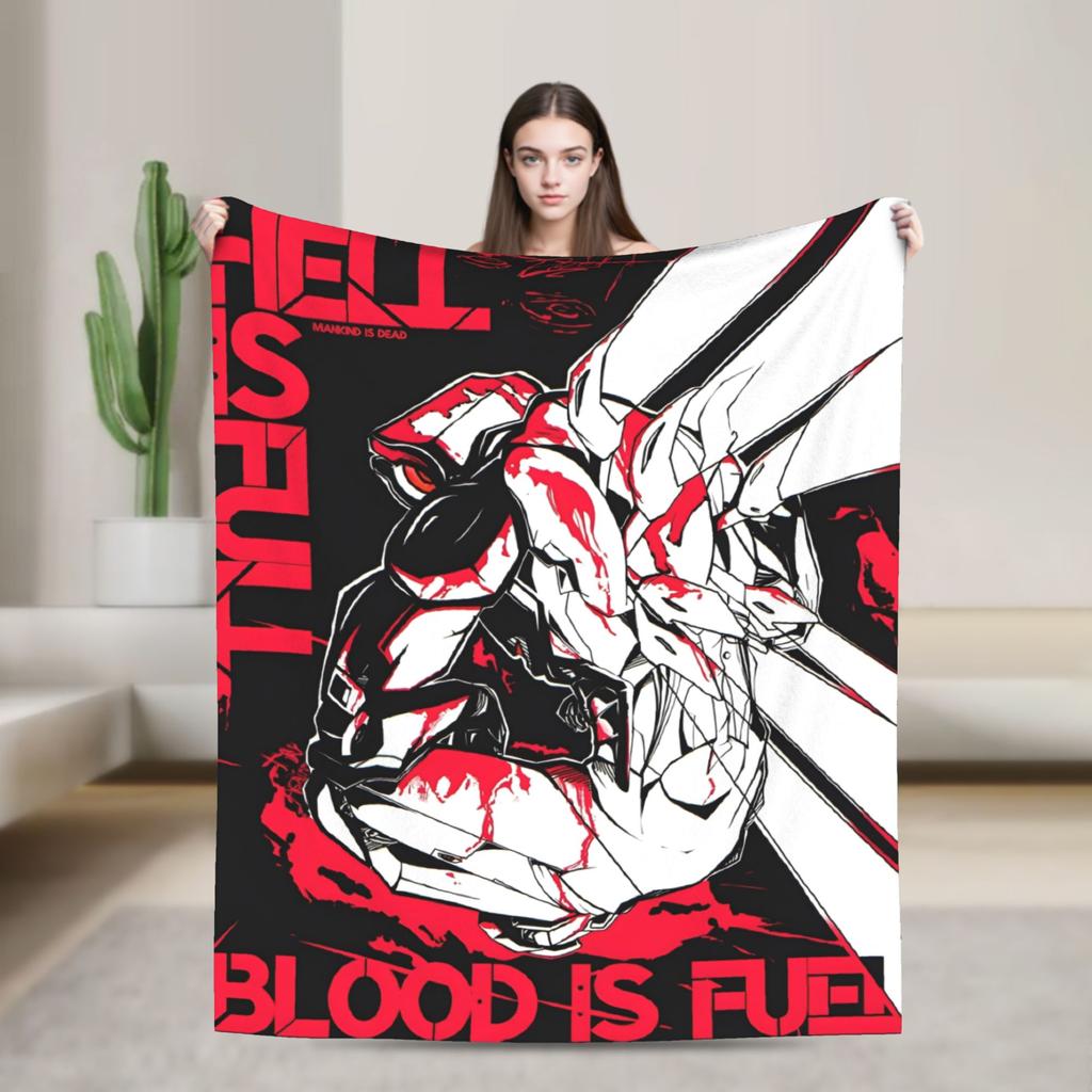 Ultrakill V1 V2 Shooting Game Blanket Coral Fleece Plush Autumn Winter Hell Is Full Multifunction Ultra-Soft Throw Blanket Home