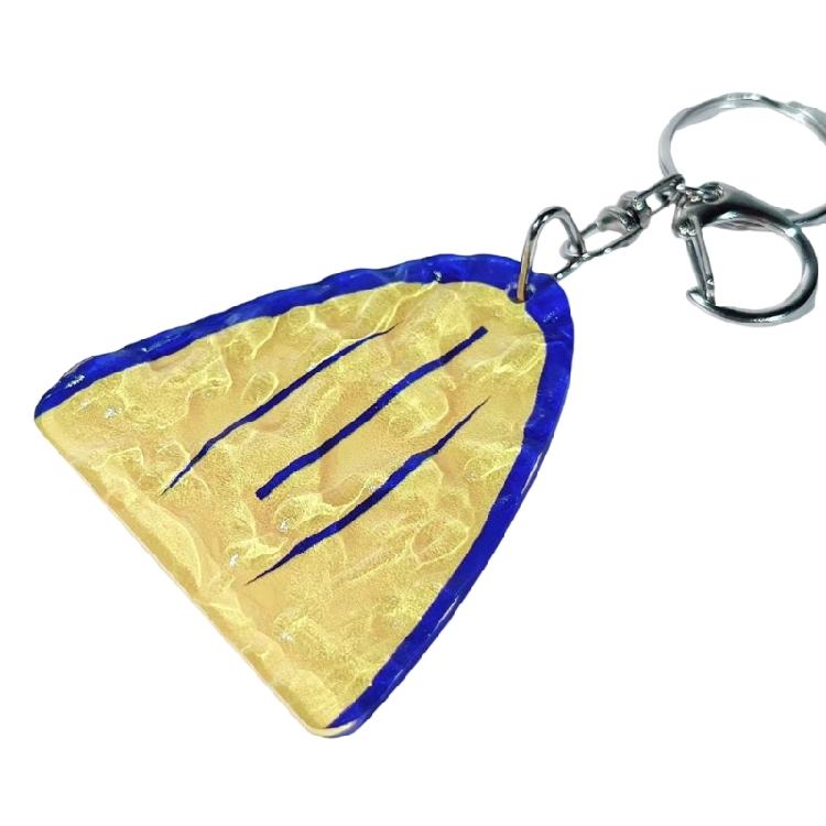 

Minimalist Acrylic Keychain For School Trendy Backpack Ornament Break Resistant Lightweight Design