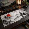 Mouse Pad Mount Fuji Red Sun Samurai Gaming XL HD New Mousepad XXL Mouse Mat Carpet Office Soft Computer Desktop Mouse Pad