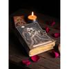 Book of Spells Grimoire Printed Journal The Lovers Tarot Notebook Spiral Gothic Notebook Skull lover Antique Journals gifts for men or women