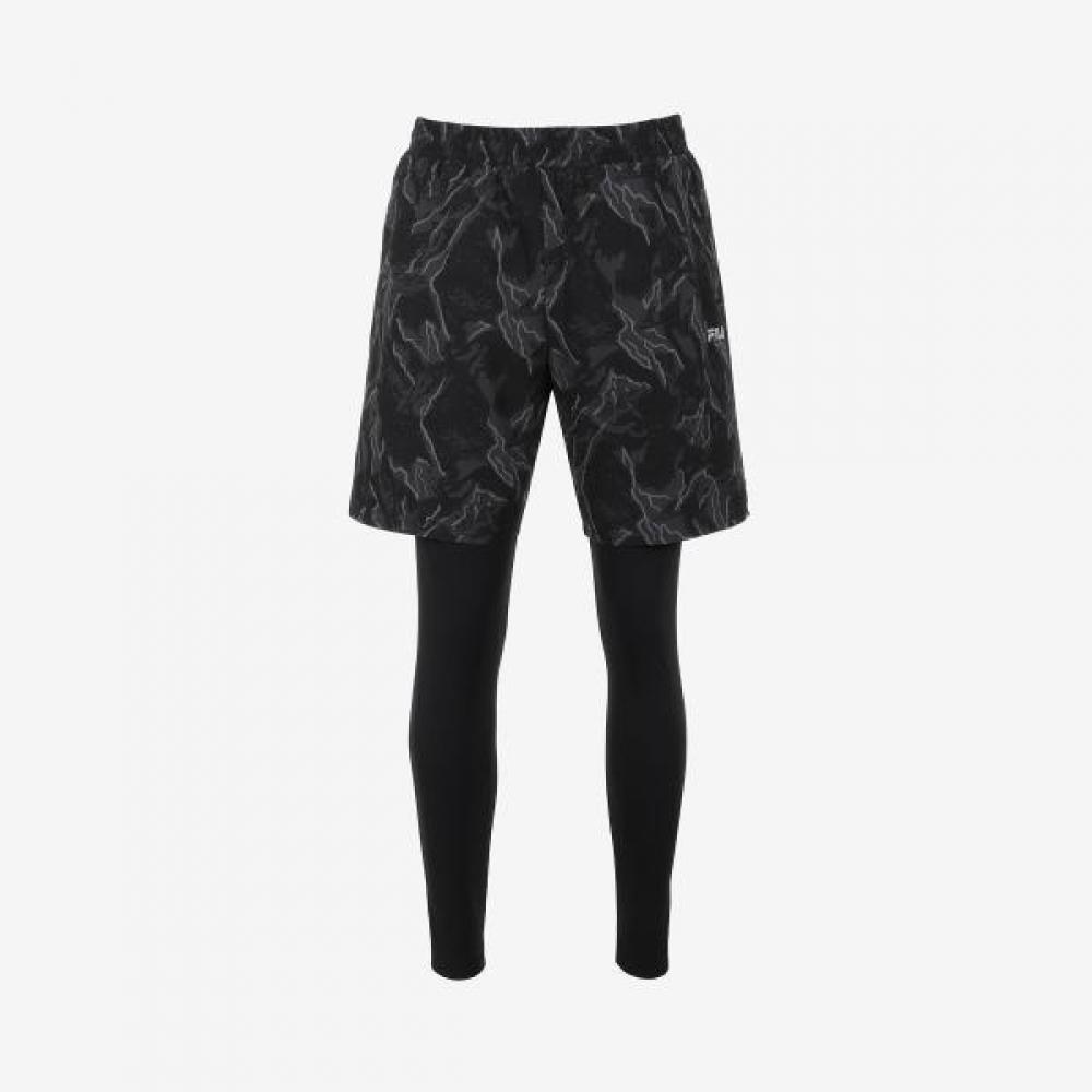 Fila 2in1 Leggings Seasonal Pattern blacks/90