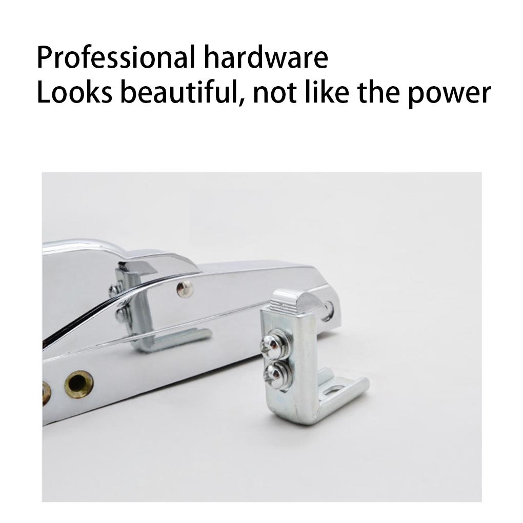 Zinc Alloy Fridge Door Handle Portable Detachable Replacement Kitchen Restaurant Refrigerator Oven Cabinet Pull Hardware