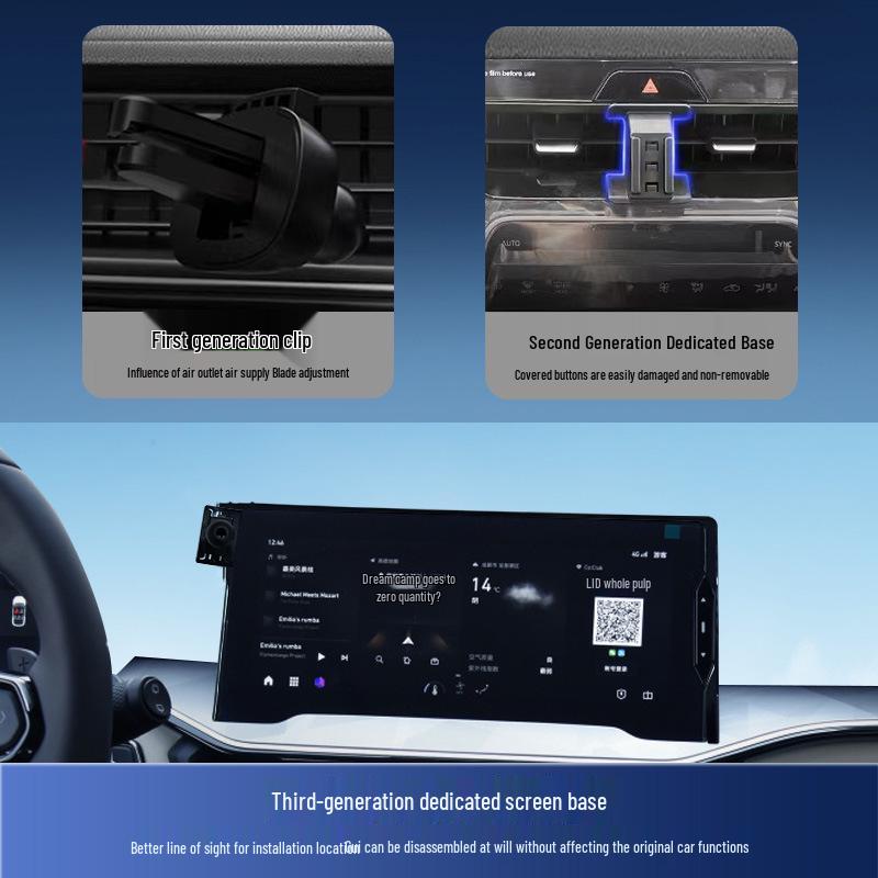 Lynk & Co 06/03 Car Phone Holder & Navigation Mount