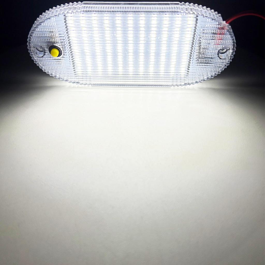 Kazuki Room Lamp, LED, White, Car Lighting, DC12-80V, Interior Light, Cargo Light, 2835SMD, 55