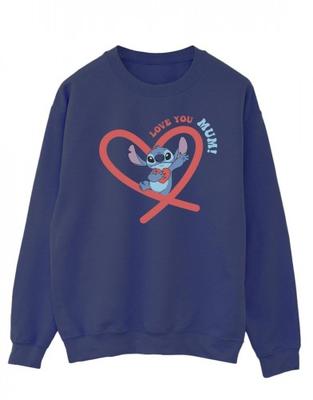 Pánská mikina Lilo & Stitch Love You Mum