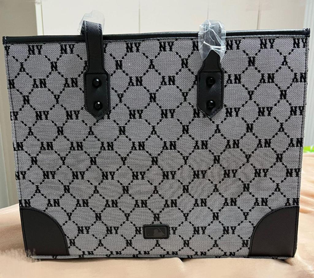 New Korea MLB NY Large-Capacity Fashion Tote Bag - Versatile Single Shoulder Handbag