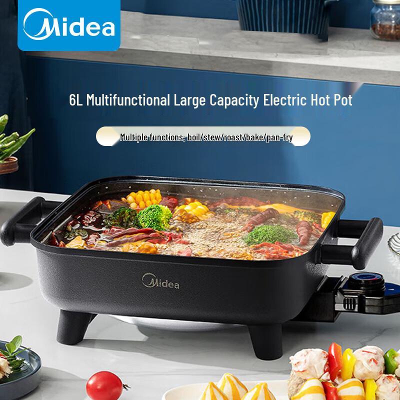 Midea 6L Multifunction Electric Hot Pot & Grill