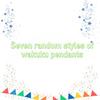 New Wakuku Party Series Keychain Trendy Interior Ornaments Handmade Pendant Cute Doll Kawaii Home Ornaments Toy Birthday Gift