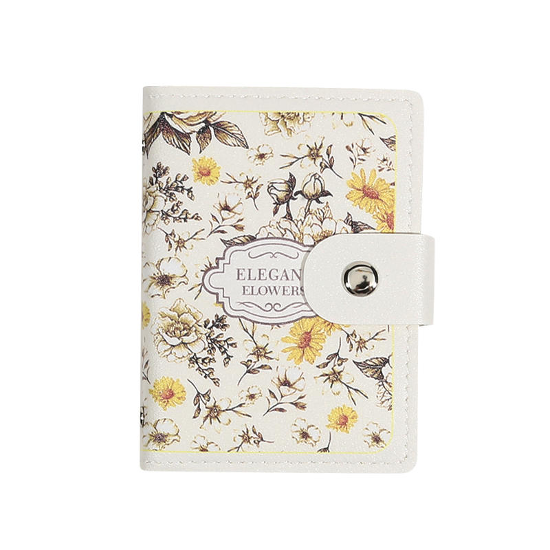 New Card Pockets Women Wallets PU Leather Large Capacity Money Bag Lightweight Waterproof Business Card Case Women