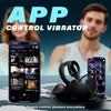 Vibrating Heating Penis Ring with Testicle and Perineum Stimulator, Sex Toys for Men and Couples, Male Penis Vibrator App, Adult Toy