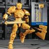 13-Joint Articulated Mecha Figure: 3D Toy Armor for Kids' Creative Assembly