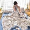 Silk Cooling Summer Quilt - Lightweight, Thin, Skin-Friendly, Machine Washable, Ideal for Air Conditioning