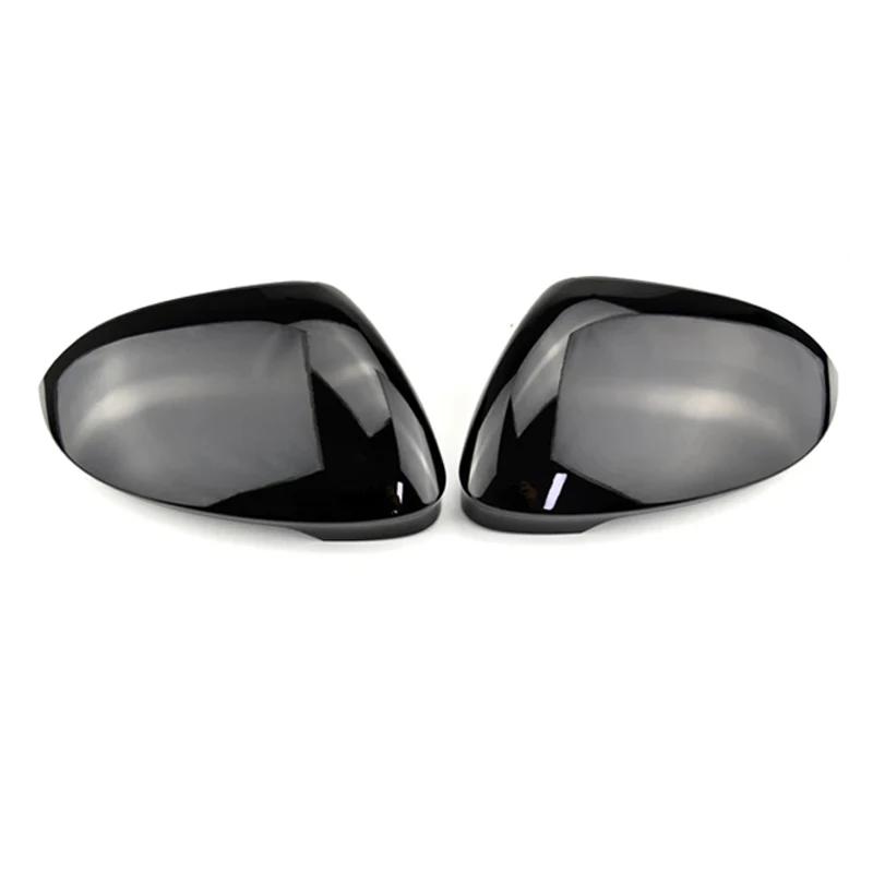 

For Volkswagen VW Golf 8 MK8 2020-2025 Car Replacement Rearview Side Mirror Cover Wing Cap Exterior Door Case Trim Carbon Style