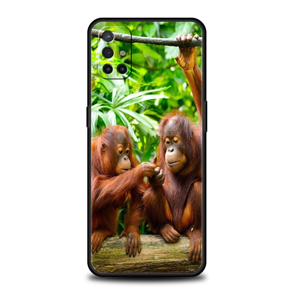 Monkey Phone Case For OnePlus 13 12 11 10 9 8 7T Pro 13R 12R 10R 9RT 8T Nord N200 N30 2T CE 2 3 5G Lite Soft Cover