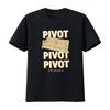 Freunde Pivot Sofa T-Shirt vintage gewaschen Unisex Stilvoll Atmungsaktiv Grafik Streetwear Oberteil für den Alltag Mann