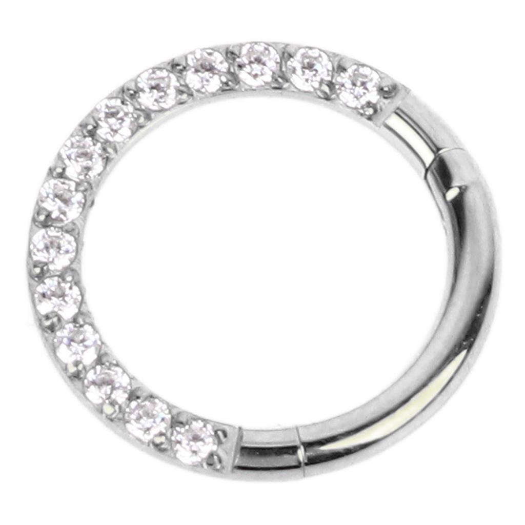 Nose Hoop 3 Piercing Nose Hoop Zirconia Decoration Skin Friendly Exquisite Jewelry