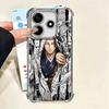 Anime Geto Suguru JUJUSU Plating Phone Case For Xiaomi Poco X5 X6 X7 X8 Pro Max F8 Ultra F7 M8 M7 M5S Redmi 15C 15 14C 13C 13 X3