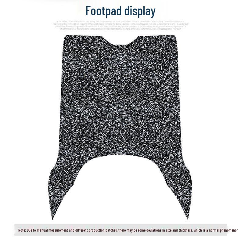 Niu F400 Electric Motorcycle Waterproof Non-slip Silk Ring Foot Pad