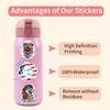 55 New Independence Day Graffiti Stickers Decorate Suitcase Water Cup Stickers