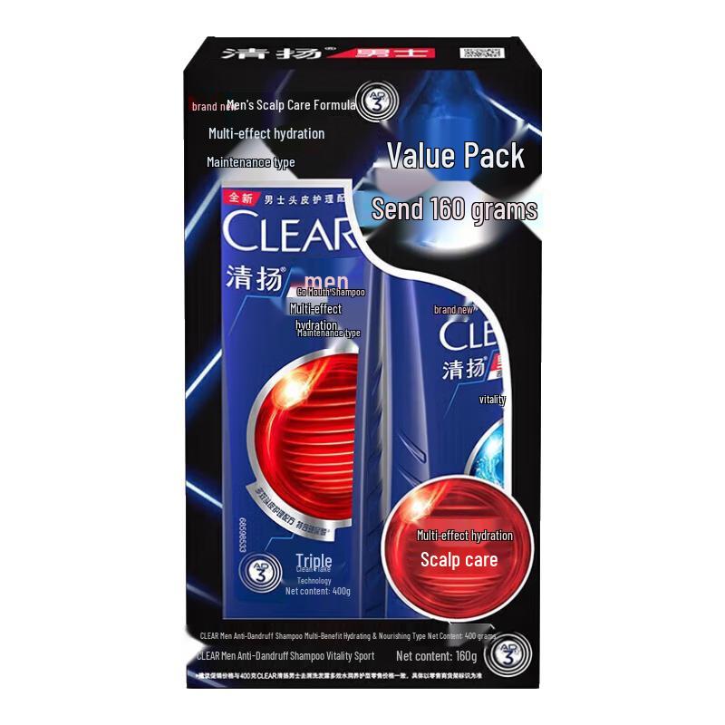 

Clear Men Anti-Dandruff Daily Care Shampoo