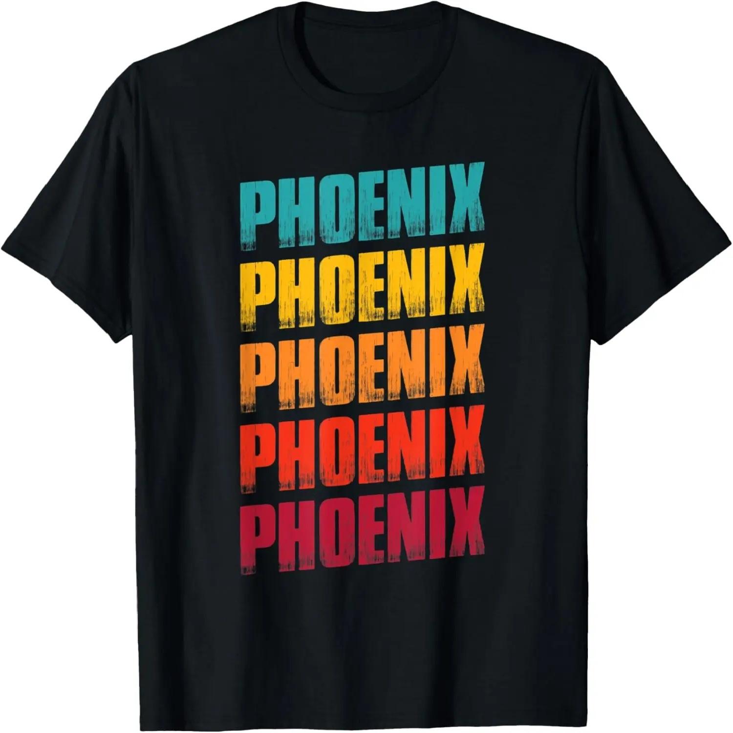 Retro 70s and 80s Style Phoenix Ariz T-Shirt XXXXXL разноцветный
