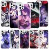 Honkai Star Rail Acheron Phone Case for Apple iPhone 17 Air 16 15 Plus 14 + 13 Mini 12 11 Pro Max 7 8 SE 16Max Soft Shell Cover