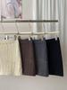 Trendy Women's Cable Knit Bodycon Midi Skirt - Autumn/Winter Versatile Outfit