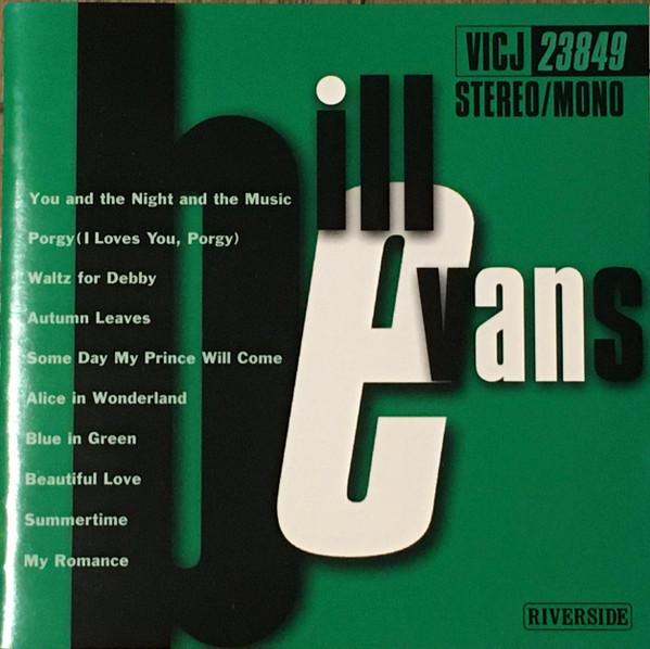 

CD BILL EVANS - (best One) Bill Evans VICJ23849 Riverside Recor 1996 Japan Jazz Used