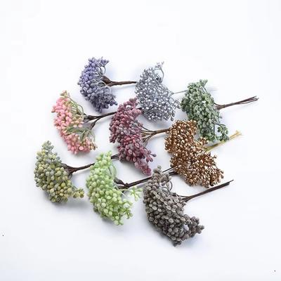 Artificial Flowers Plants Home Table Decor Accessories Vase Filler Outdoor Yard Garden Products Wedding Bridal Bouquet Clearance