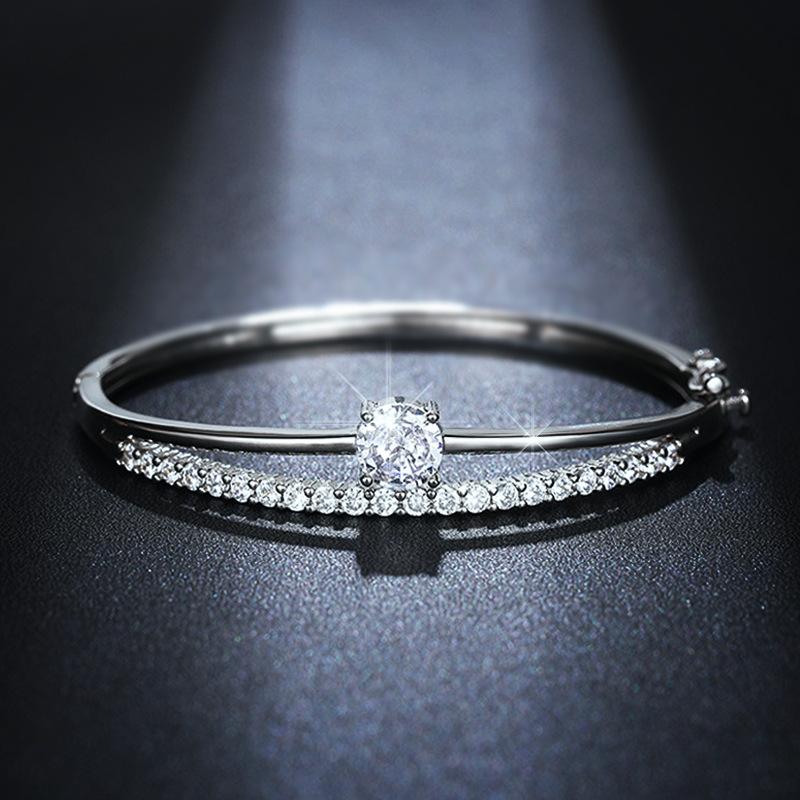 Design Bracelet Lady, Elegant Lady Fashion Geometric Jewelry, Light Luxury Sparkling Jewelry