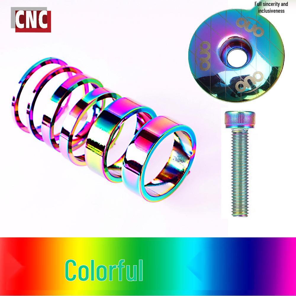 OUO High-End Shock Absorbing Front Fork Cap for Mountain and Road Bikes - Available In 6 Colors