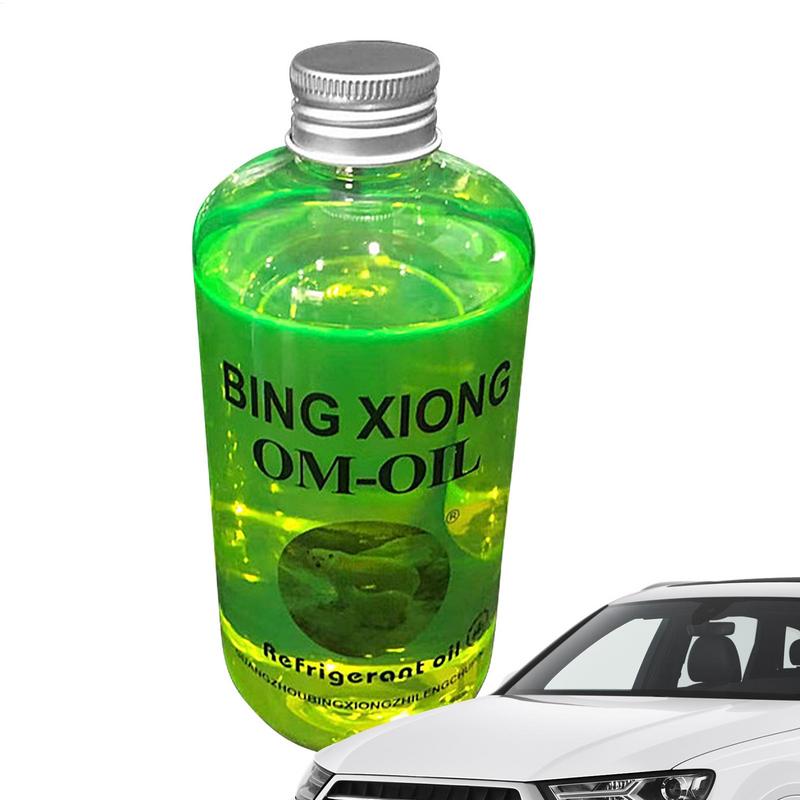Aceite de Refrigeración Fluido para Detección de Fugas de Alto Rendimiento Ecológico A/C Cero Fugas 500ml Aceite Universal para Refrigerante de Aire Acondicionado Mejor