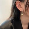 2023 New Arrival Romantic Love Heart Crown Wing Retro  Silver Needle Female Tassels Stud Earrings  No Allergic