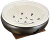 Maruyoshi Pottery Ise Charcoal Grill, Water Stove, No. 10, Black, M4604