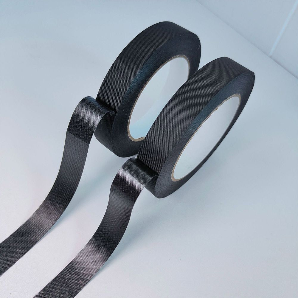 Black Handbag Nylon Reinforced Tape Self-adhesive Tape Single-sided Oxford Cloth Tape