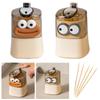 Creative Toothpick Holder Pop-Up Automatic Toothpick Storage Box Decorative Toothpick Box for Home Kitchen Restaurant