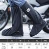 Motorcycle Cycling Shoe Covers, High Top Reflective Waterproof, Unisex Reusable, Dustproof Clear Shoe Covers